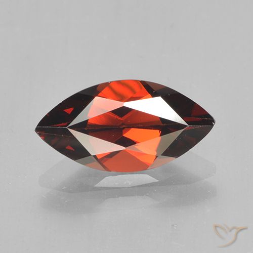 1.84ct Natural Rojo sangría Granate piropo, Marquesa, VVS-VS