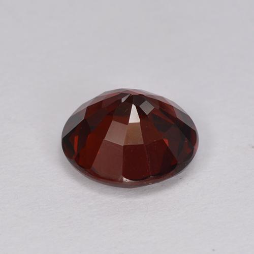 Granate Piropo Roja natural de 1.58 ct, Corte Redondo, VS