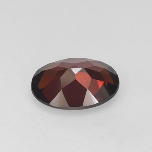 Granate Piropo Rojo sangre intenso natural de 1.83 ct, Corte Óvalo, VVS