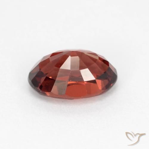Granate piropo Rojo grosella natural de 1.06 ct, Ovalada, VS-SI