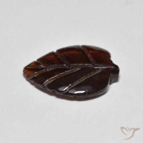 Granate piropo Rojo oscuro natural de 3.28 ct, Elegante, Transparente