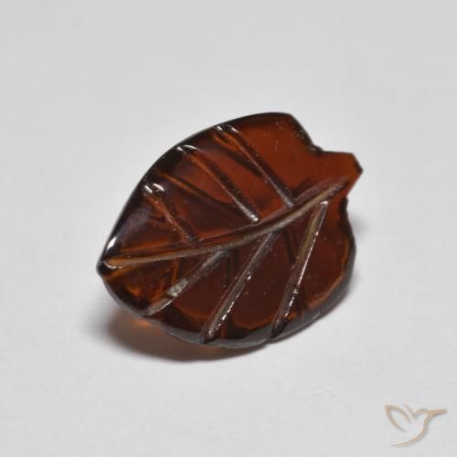 Granate piropo Rojo oscuro natural de 3.47 ct, Elegante, Transparente