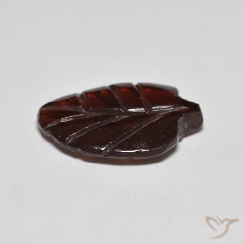 Granate piropo Rojo oscuro natural de 3.47 ct, Elegante, Transparente