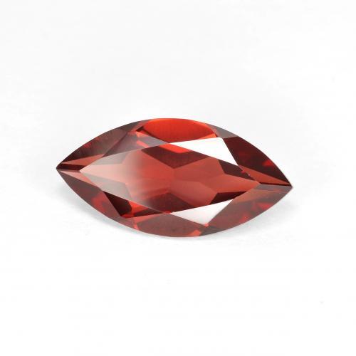 Granate piropo rojo natural de 2,02 ct, marquesa, VVS-VS