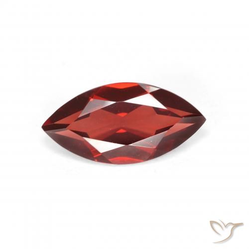 2.01ct Natural Rojo grosella Granate piropo, Marquesa, VVS-VS