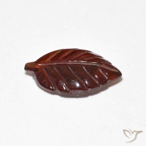 Granate piropo Naranja rojizo natural de 2.28 ct, Elegante, Translúcido
