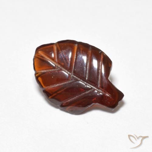Granate piropo Naranja oscuro natural de 1.96 ct, Elegante, Translúcido