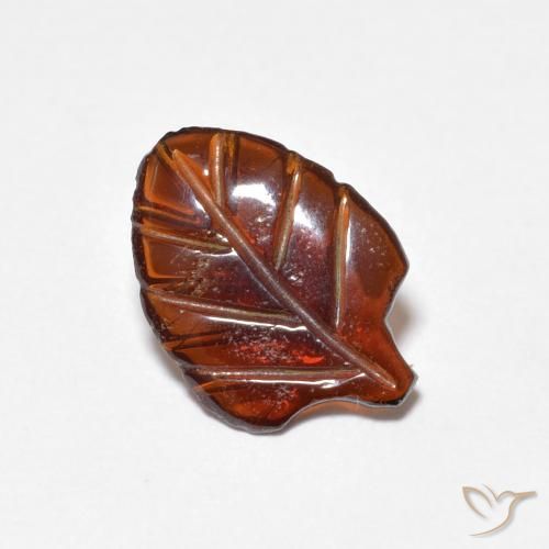 1.71ct Natural Naranja rojizo Granate piropo, Elegante, Translúcido