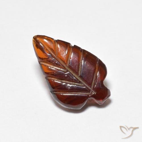 2.44ct Natural Naranja rojizo Granate piropo, Elegante, Translúcido