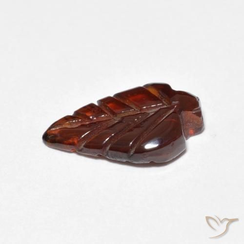 Granate piropo Naranja rojizo natural de 2.44 ct, Elegante, Translúcido