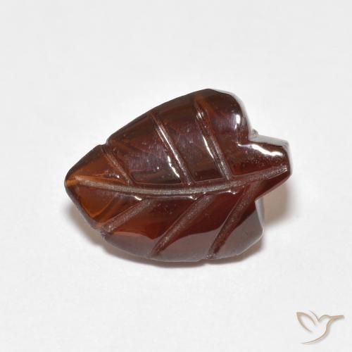 3.61ct Natural Naranja rojizo Granate piropo, Elegante, Translúcido
