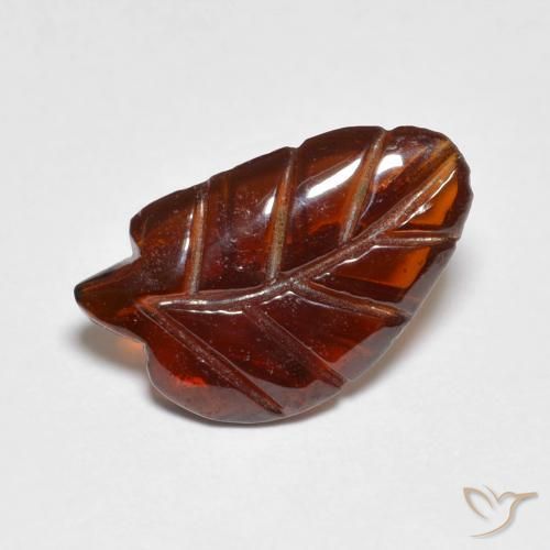 Granate piropo Naranja fuego natural de 3.07 ct, Elegante, Translúcido