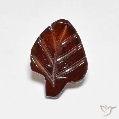 2.79ct Natural Naranja oscuro Granate piropo, Elegante, Translúcido