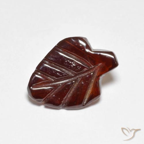 Granate piropo Naranja oscuro natural de 2.79 ct, Elegante, Translúcido
