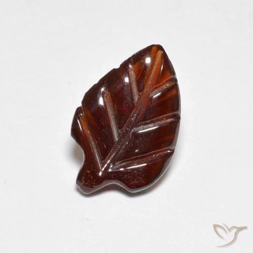 2.09ct Natural Naranja rojizo Granate piropo, Elegante, Translúcido