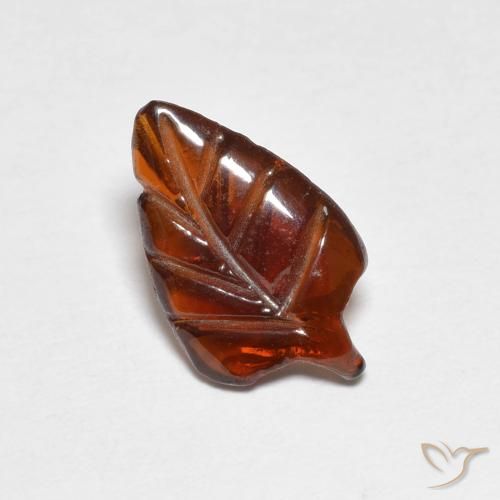 1.97ct Natural Naranja oscuro Granate piropo, Elegante, Translúcido