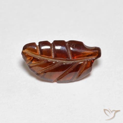 1.78ct Natural Naranja rojizo Granate piropo, Elegante, Translúcido