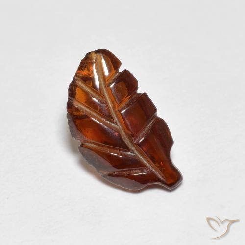 Granate piropo Naranja rojizo natural de 1.78 ct, Elegante, Translúcido