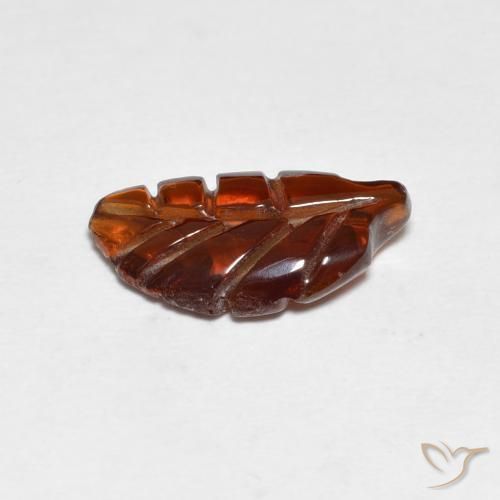 Granate piropo Naranja rojizo natural de 1.78 ct, Elegante, Translúcido