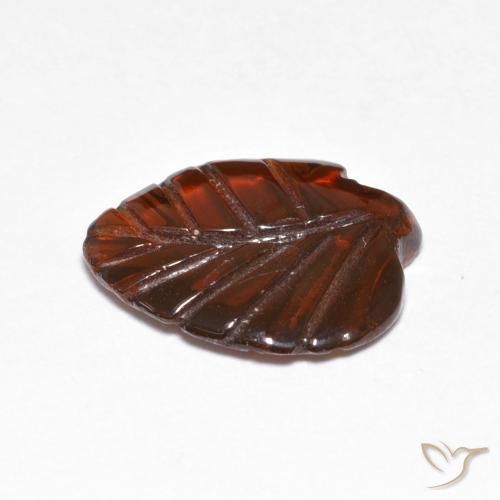 Granate piropo Naranja oscuro natural de 3.24 ct, Elegante, Translúcido