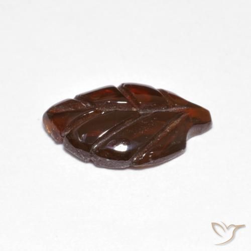 Granate piropo Naranja oscuro natural de 2.72 ct, Elegante, Translúcido