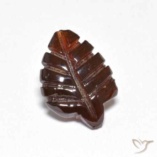 2.93ct Natural Naranja oscuro Granate piropo, Elegante, Translúcido