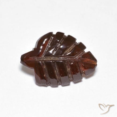 Granate piropo Naranja oscuro natural de 2.93 ct, Elegante, Translúcido