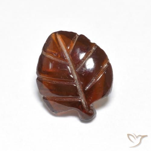 2.17ct Natural Naranja oscuro Granate piropo, Elegante, Translúcido