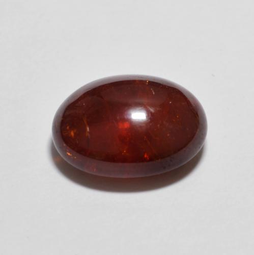 Granate Piropo Rojo sangría natural de 6.13 ct, Corte Óvalo, Translúcido