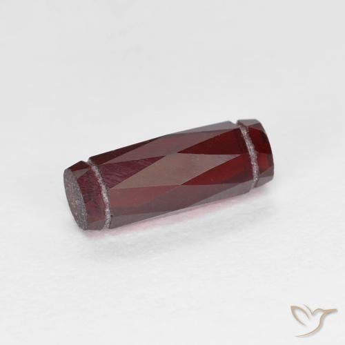 1.49ct Natural Rojo sangre intenso Granate piropo, Elegante, VS