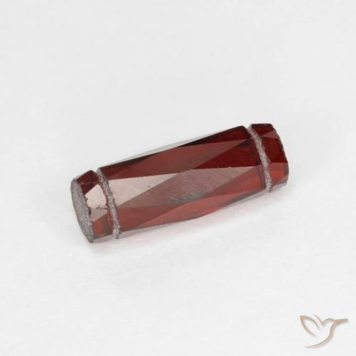 1.38ct Natural Rojo oscuro Granate piropo, Elegante, VS