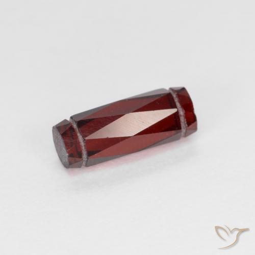 1.31ct Natural Rojo oscuro Granate piropo, Elegante, VS