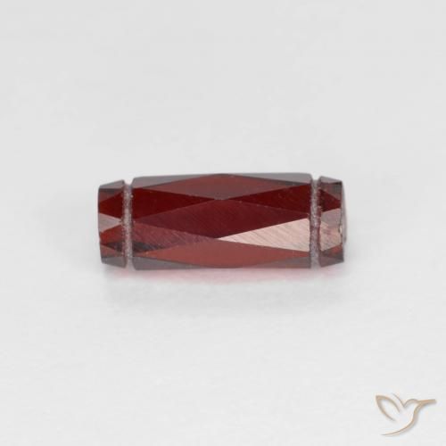 Granate piropo Rojo oscuro natural de 1.31 ct, Elegante, VS