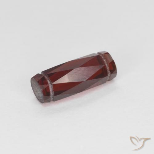 1.30ct Natural Rojo oscuro Granate piropo, Elegante, VS