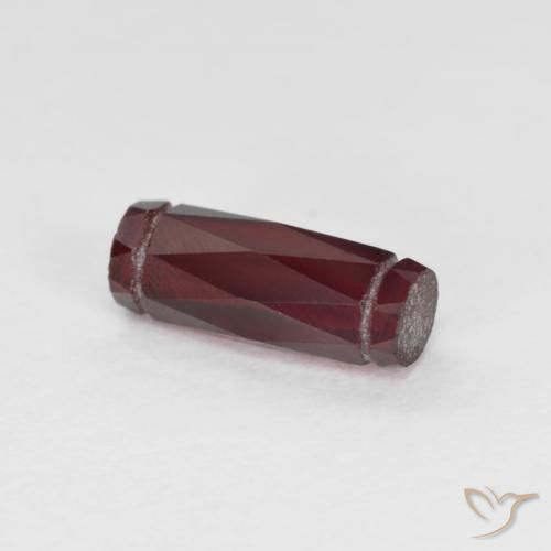 1.47ct Natural Rojo oscuro Granate piropo, Elegante, VS