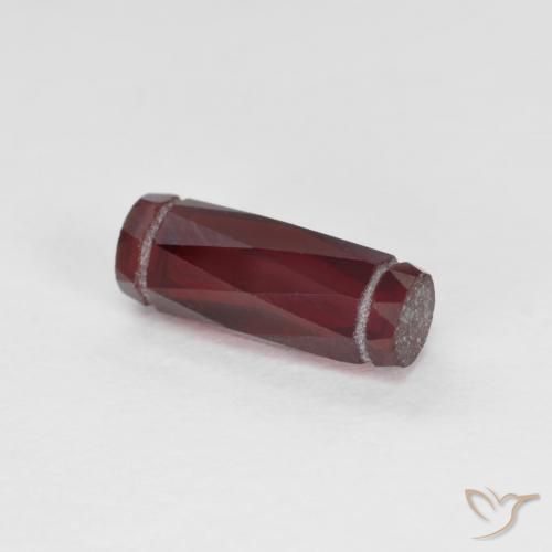 1.46ct Natural Rojo oscuro Granate piropo, Elegante, VS
