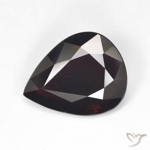 4.28ct Natural Rojo caoba Granate piropo, En forma de pera, VVS