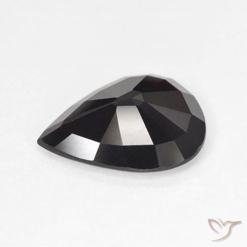 Granate piropo Rojo caoba natural de 4.28 ct, En forma de pera, VVS