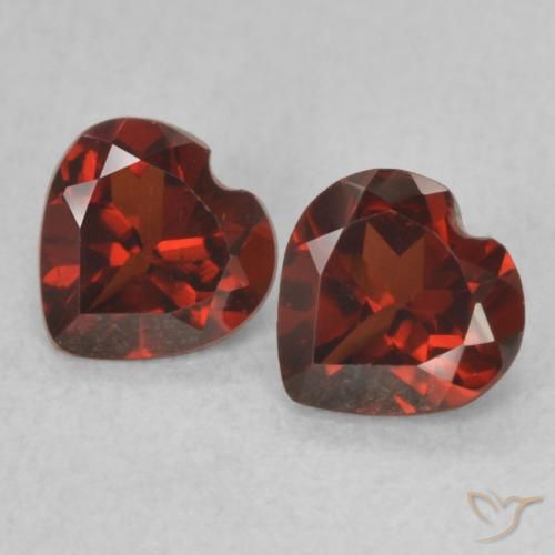 1.08ctw Natural Rojo grosella Granate piropo, Corazón, VVS-VS