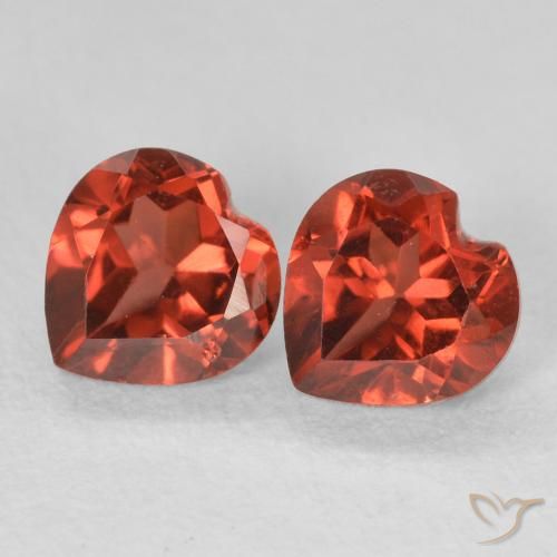 1.22ctw Natural Rojo grosella Granate piropo, Corazón, VS