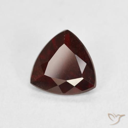 0.91ct Natural Rojo sangría Granate piropo, Trillón, VS