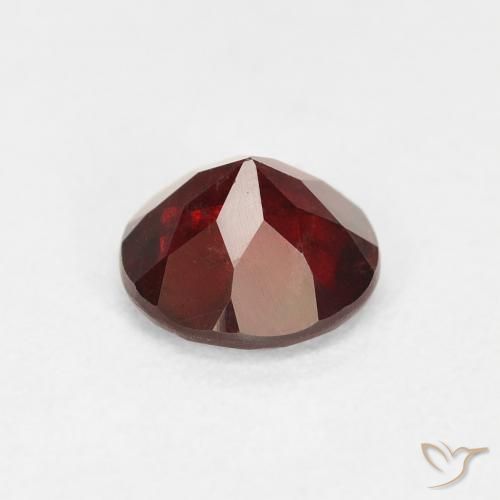 Granate piropo Rojo grosella natural de 1.60 ct, Redondo, VS