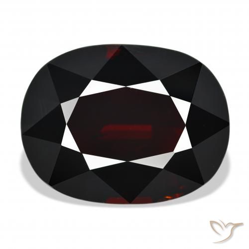 34.78ct Natural Rojo oscuro Granate piropo, Ovalada, VVS