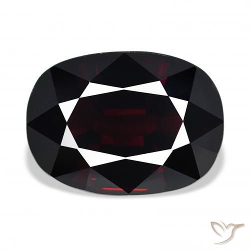 16.73ct Rojo negruzco Granate piropo, Forma Cojín, IF