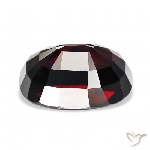 Granate piropo Rojo negruzco natural de 16.73 ct, Forma Cojín, IF