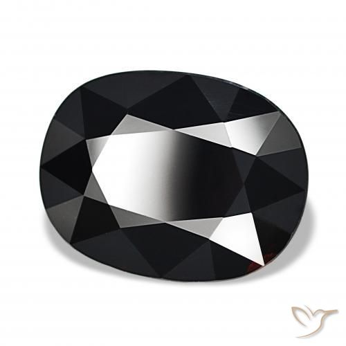 Granate piropo Rojo oscuro natural de 14.20 ct, Ovalada, VVS