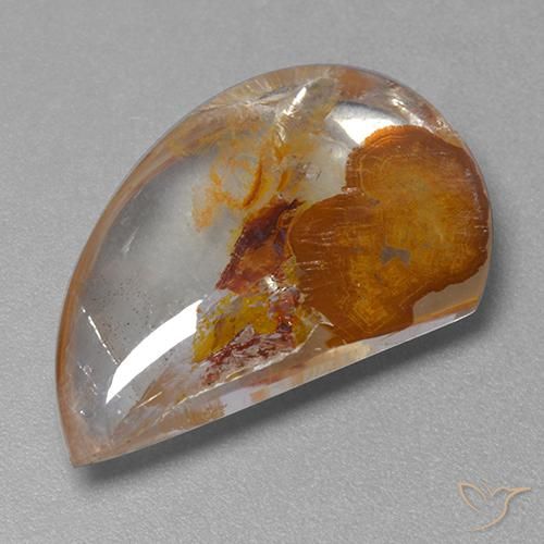 Cuarzo con marcasita Multicolor natural de 16.81 ct, Elegante, Transparente