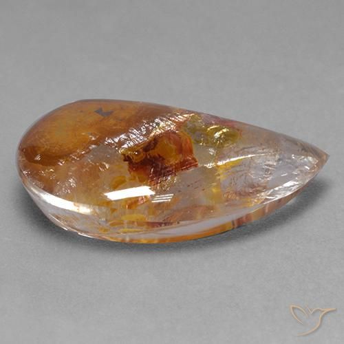 Cuarzo con marcasita Multicolor natural de 16.81 ct, Elegante, Transparente