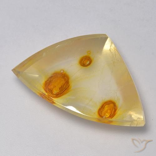 Cuarzo con marcasita Multicolor natural de 18.15 ct, Trillón, Transparente