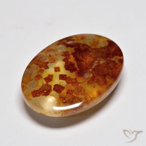 11.98ct Natural Multicolor Cuarzo con marcasita, Ovalada, Transparente